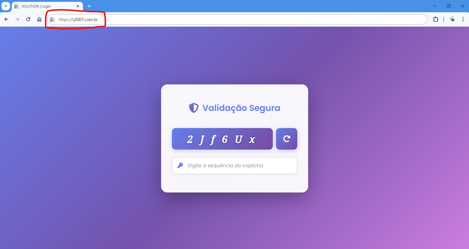 Imagem do prospecto financeiro